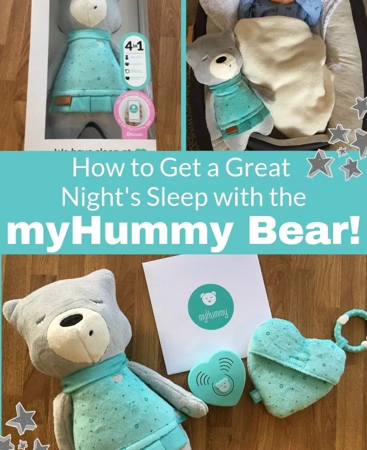 How to Get a Great Night’s Sleep with the myHummy Bear! by me and b make tea