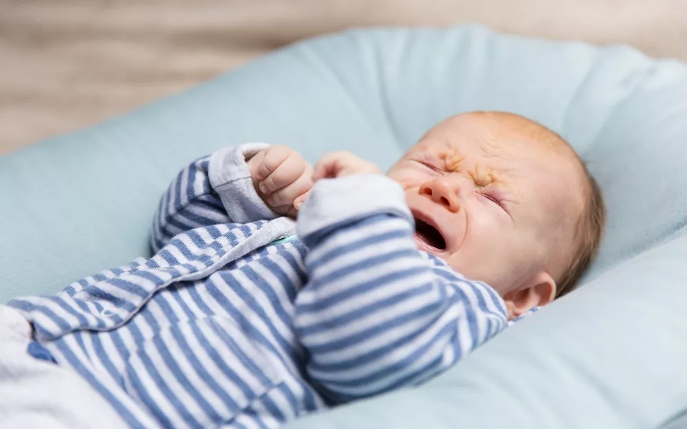 Baby crying in sleep - how to calm a newborn?