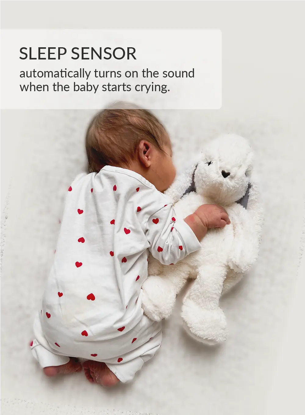 myHummy BUNNY with lamp - grey ears