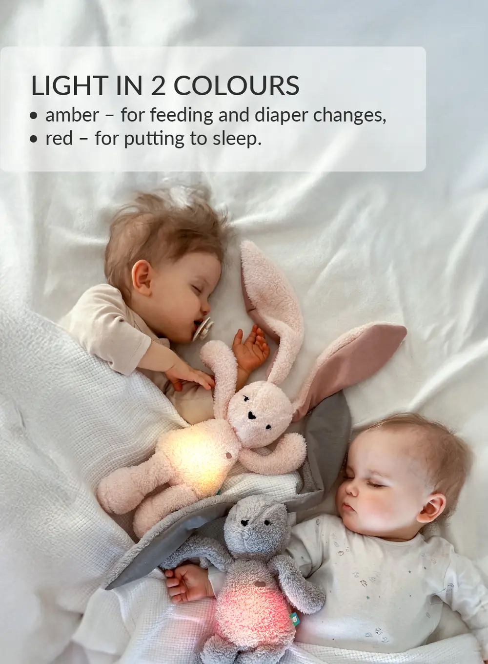 myHummy BUNNY with lamp - pink