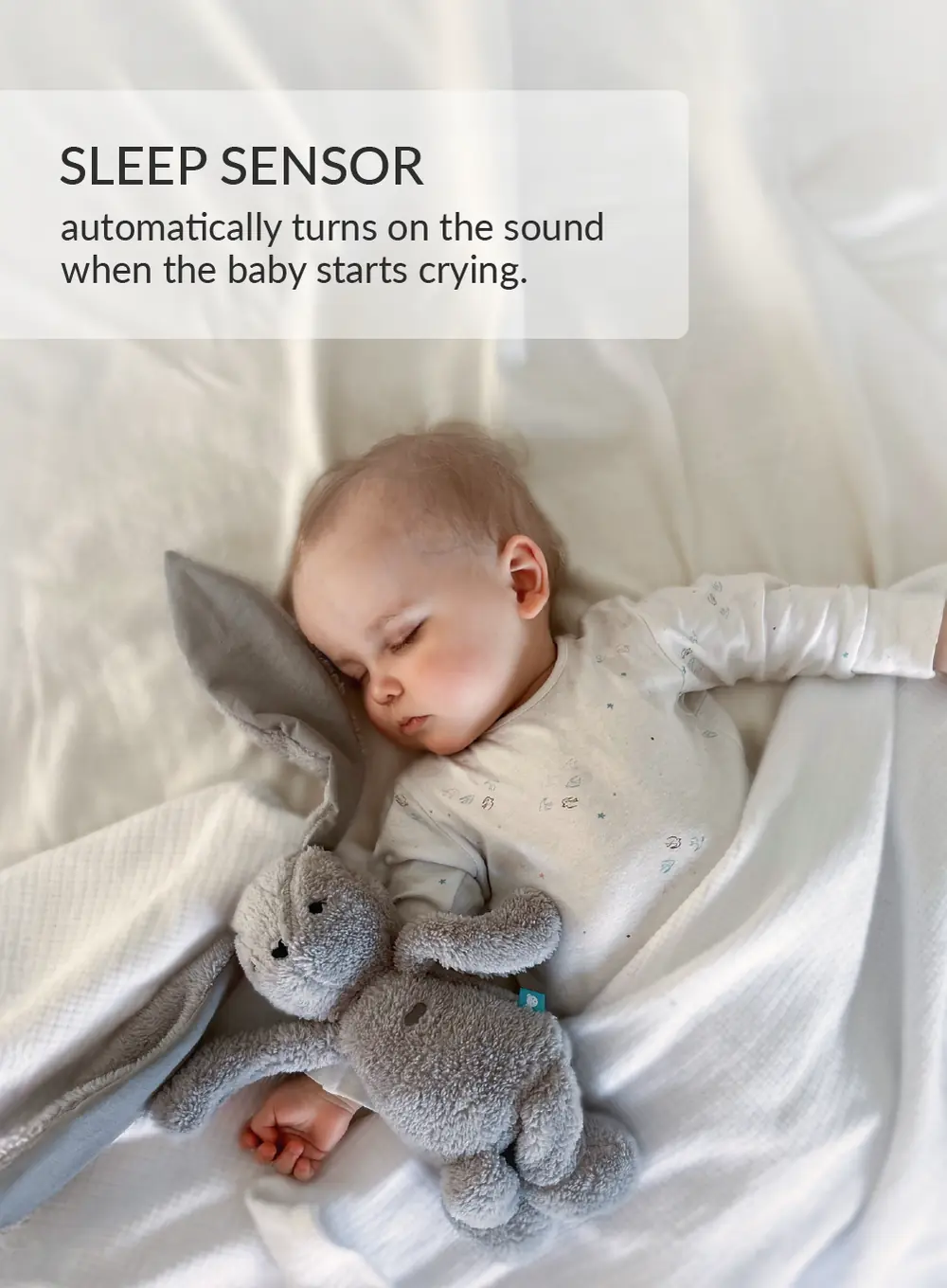 myHummy BUNNY with lamp - beige