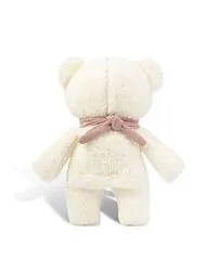 myHummy 5in1 teddy bear with a light ecru/pink scarf