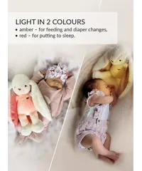 myHummy BUNNY with lamp - pink ears